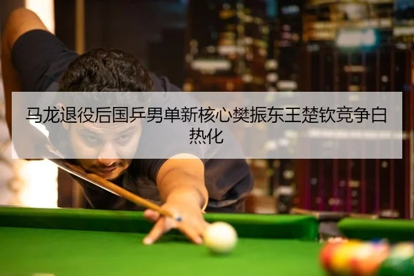 马龙退役后国乒男单新核心樊振东王楚钦竞争白热化
